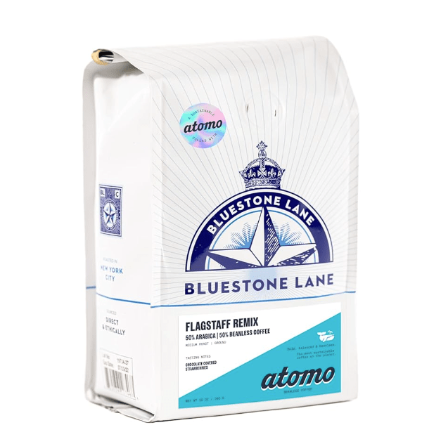 Atomo Bluestone Lane Flagstaff Roast Remix Coffee, a beanless coffee